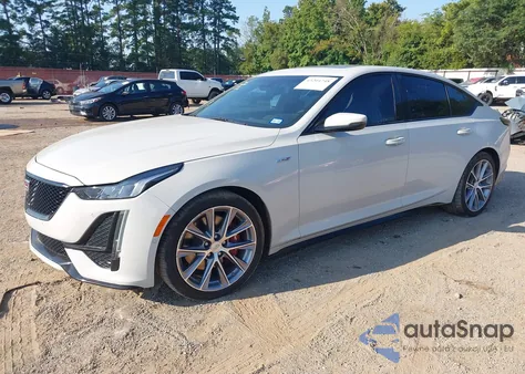 2021 Cadillac Ct5 V-Series z USA, uszkodzony, nr VIN 1G6DV5RW7M0131152